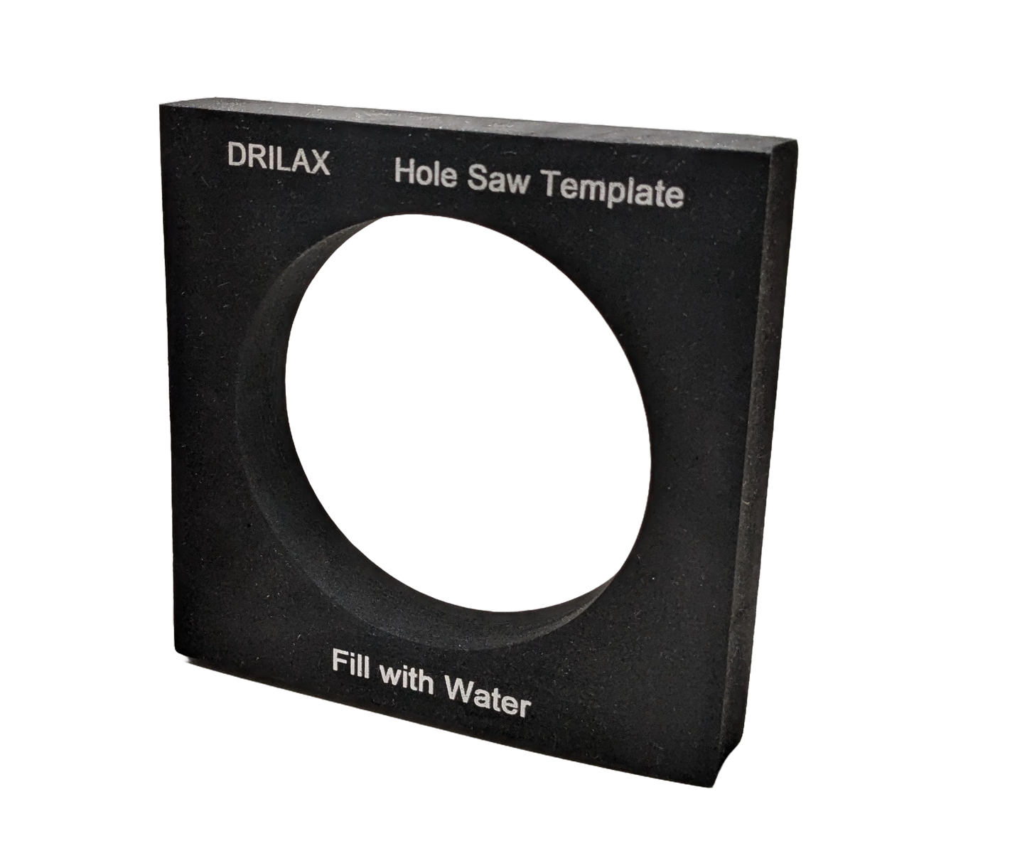 4-1/2 inch Chrome Series Diamond Hole Saw Drill Bit Template Guide Included