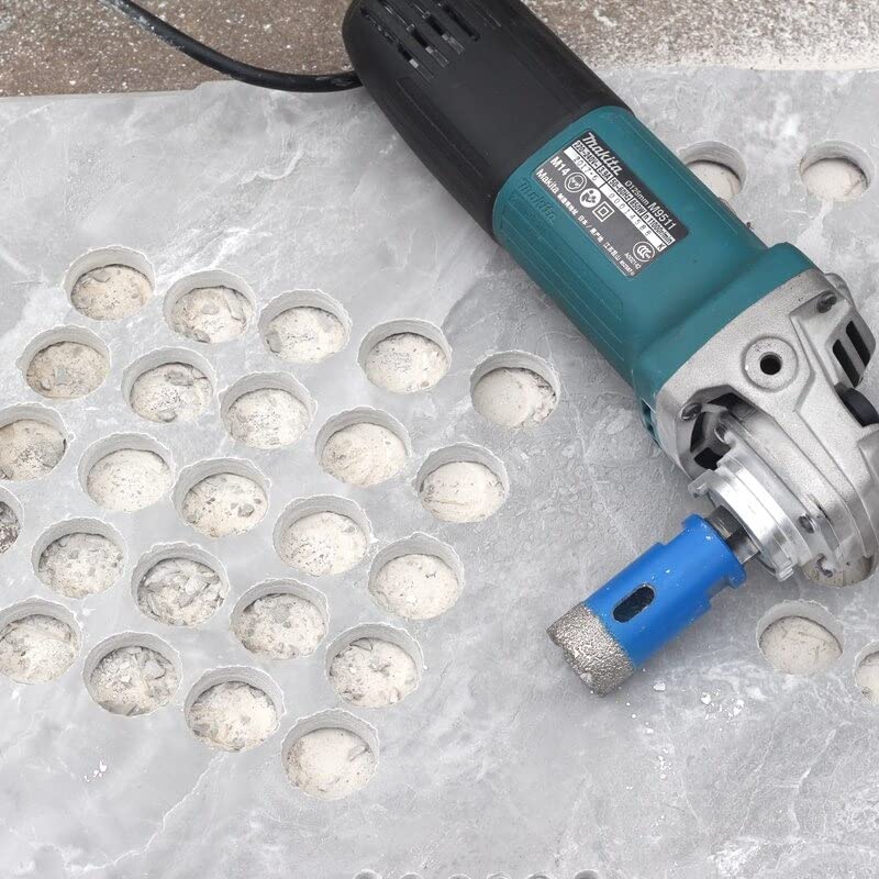 Drilax Pro Series 1 Inch Diamond Hole Saw for Angle Grinders