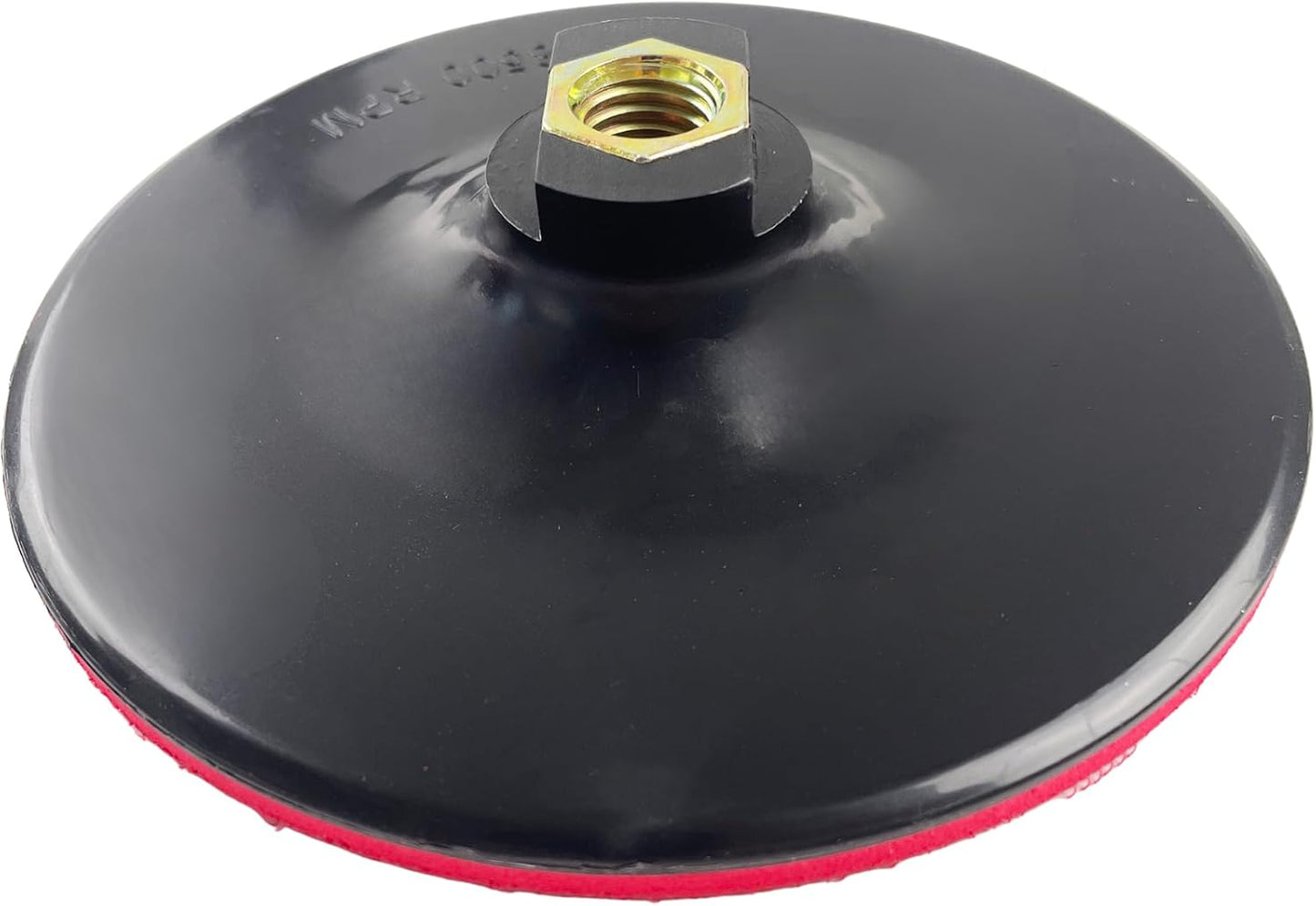 Drilax 6 Inch Hook and Loop Backing Pad for Angle Grinders & Sanders - 5/8-11 Thread