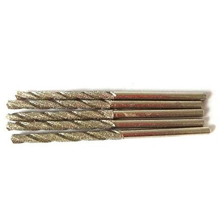 Diamond Drill Bit 1.5mm Set 20 Pcs Jewelry Beach Sea Glass Shells Gemstones 20 Pieces Twist Bits Kit Pack by Drilax drilax-tools