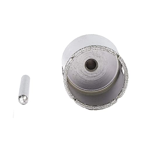 Drilax 1-3/8 Inch Diamond Drill Bit Tile Hole Saw Ceramic Porcelain Quartz Granite Kitchen Bathroom Shower Faucet Installation Inches with Removable Center Pilot Drill Bit Locator Pin Locator drilax-tools