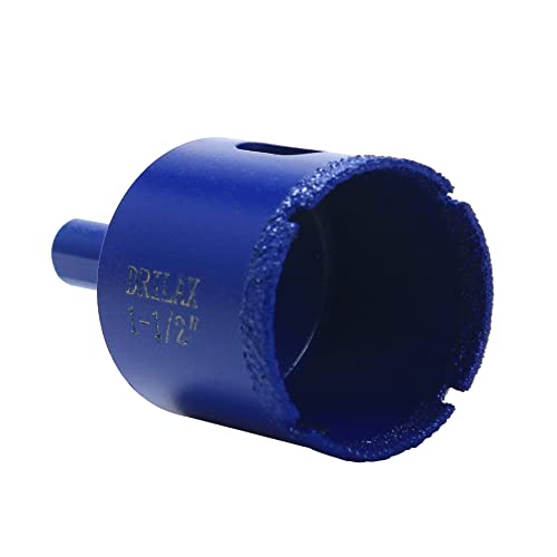 1-1/2 Inch Diamond Hole Saw Drill Bit Cobalt Series Vacuum Brazed