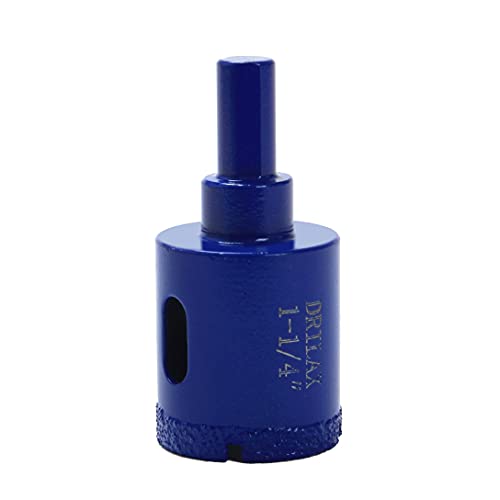 1-1/4 Inch Diamond Hole Saw Drill Bit Cobalt Series Vacuum Brazed