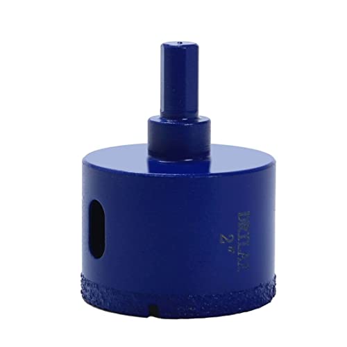 2 Inch Diamond Hole Saw Drill Bit Cobalt Series Vacuum Brazed