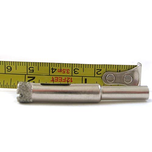 Drilax Diamond Drill Bit 5/16 Inch Ceramic Porcelain Tile Glass Bottle Granite Hole Saw Single Pack