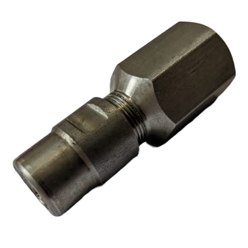 Drilax Flapper Adapter 5/8 UNC Thread with 1/4" Collet - Turns Angle Grinders Into Rotary Tools for Running Carbide Burrs and Flapper Wheels Made in USA Compatible with Dewalt, Makita, Bosch, Metabo drilax-tools