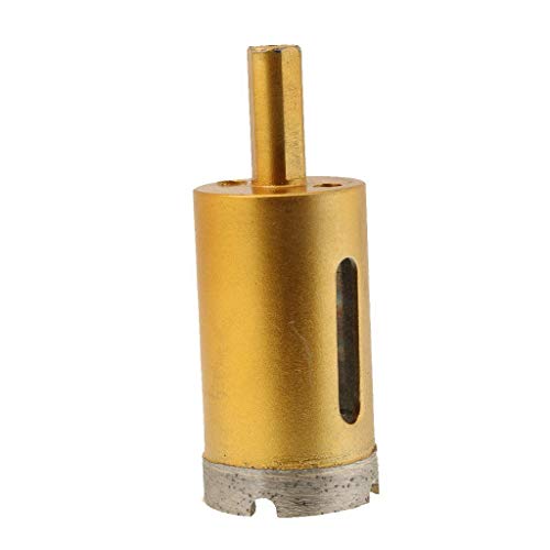 Drilax Diamond 1-1/4 Concrete Hole Saw Masonry Core Drill Bit Heavy Duty for Brick, Cinder Block 3/8 inch Standard Shank Rotary Tools