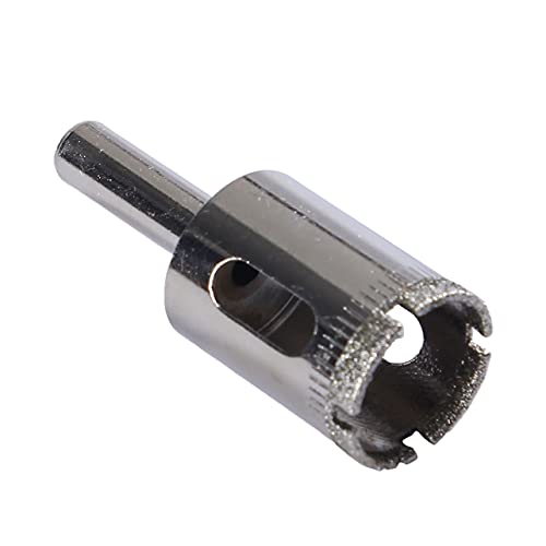 Drilax Diamond Drill Bit 7/8 Inch Ceramic Porcelain Tile Glass Bottle Granite Hole Saw Single Pack