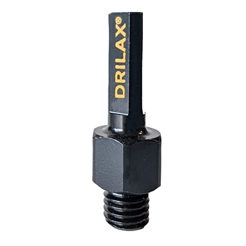 Heavy Duty Core Drill for Threaded Diamond Hole Saw 5/8 inch - 11 to 1/2" Shank Sanding Attachment Arbor Shaft Adapter