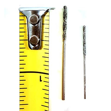 Diamond Drill Bit 1.5mm Set 20 Pcs Jewelry Beach Sea Glass Shells Gemstones 20 Pieces Twist Bits Kit Pack by Drilax drilax-tools