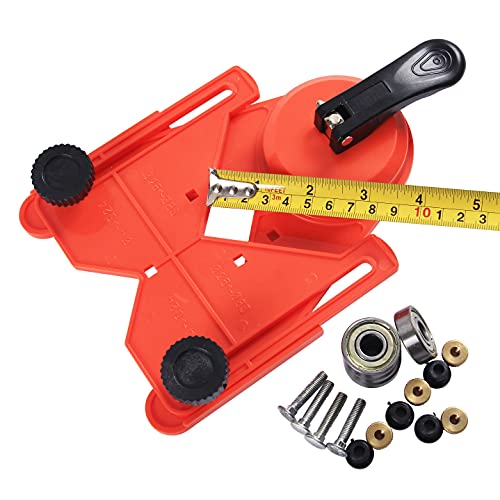 DRILAX Drill Bit Saw Guide Jig Fixture Vacuum Suction Base with Water Coolant Hole