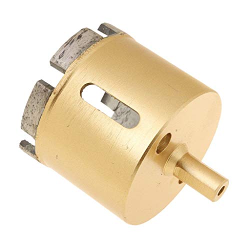 Drilax Diamond Hole Saw Drill Core Bit Heavy Duty Wet and Dry Use 2-3/4 for Brick, Concrete Block, Masonry 2 inches Depth of Cut - 3/8 inch Standard Shank DrilaxHD010070