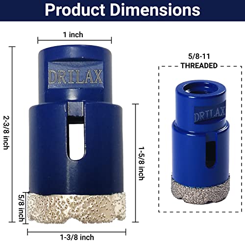 1.375" Pro Series Diamond Home Saw | 5/8"-11 Connection