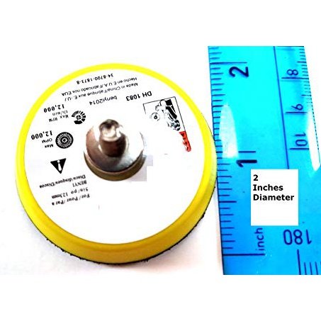 Drilax 2 Backer Pad Sander Disc Polishing Plate Sanding Polish Standard 1/4 inch Shank