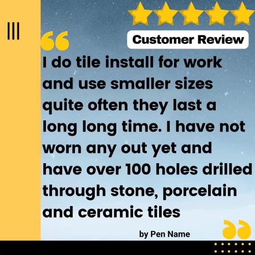 4-1/8 inch Chrome Series Diamond Hole Saw Drill Bit