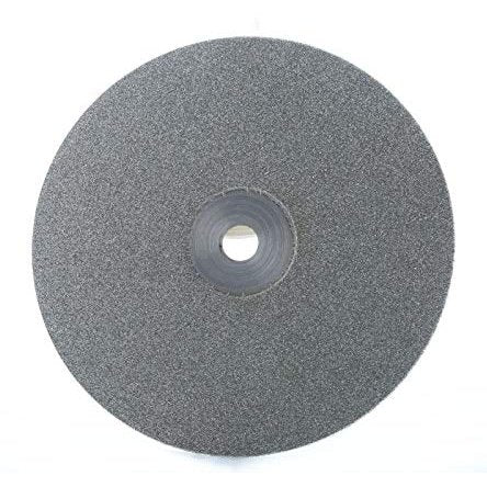 Drilax 6 inch Grit 60 Professional Quality High Density Diamond Coated Flat Lap Lapping Lapidary Wheel Disc Glass Jewelry Polishing Tool Grinding Sharpening Metal Back 1/2 Arbor Grit60