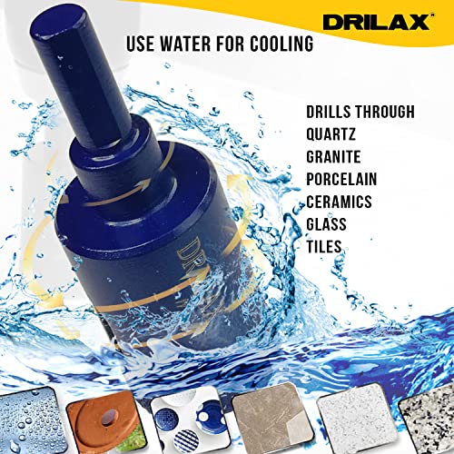 1 Inch Diamond Hole Saw Drill Bit Cobalt Series Vacuum Brazed