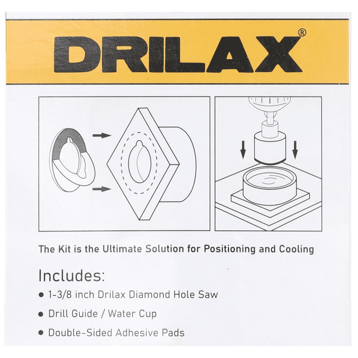 1-3/8 Inch Diamond Hole Saw | Water Delivery System Guide for Quartz & More
