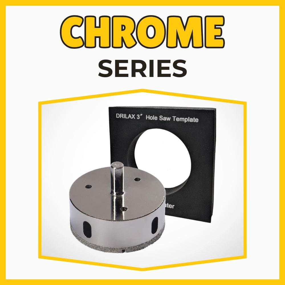 Chrome Series Diamond Hole Saw Drill Bits | Precision and Durability