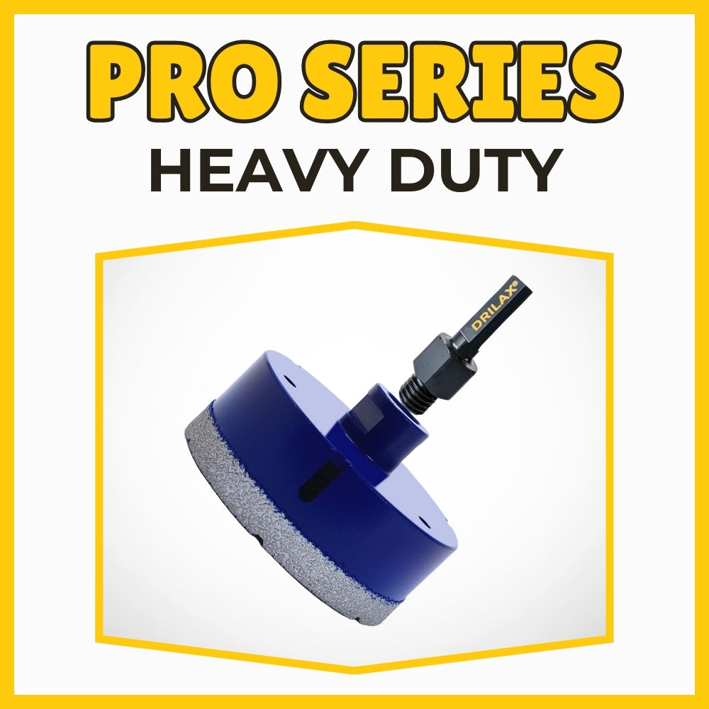 Pro Series Heavy Duty Diamond Hole Saw | Drilax for Tough Cuts