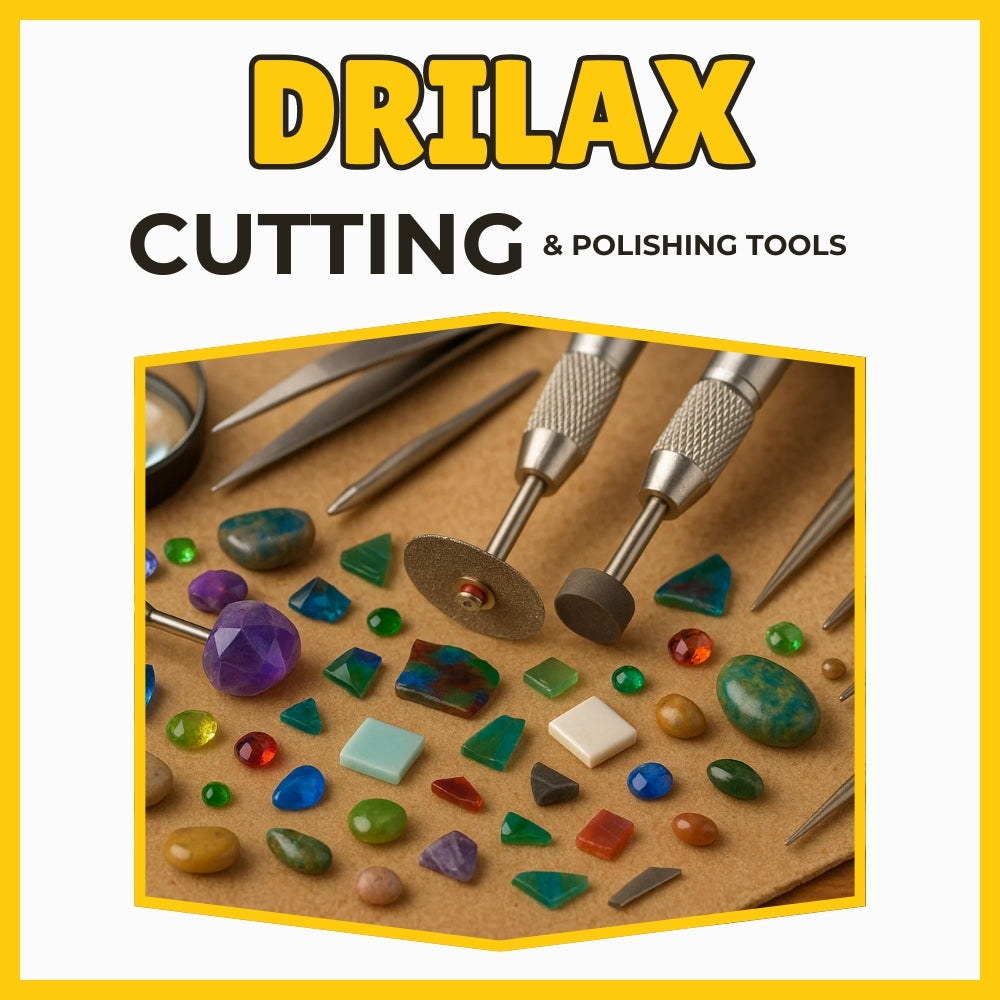 Drilax Cutting & Polishing Tools | Discs & Wheels for Jewelry, Metal & Stone