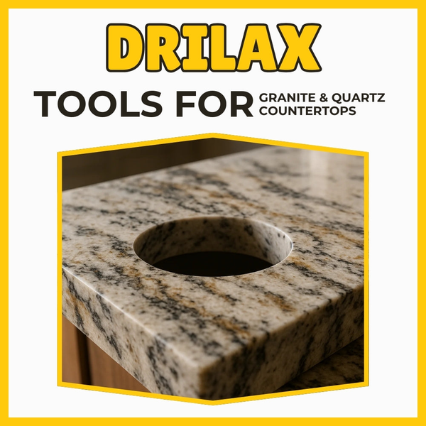  professional-grade tools for drilling granite and quartz countertops