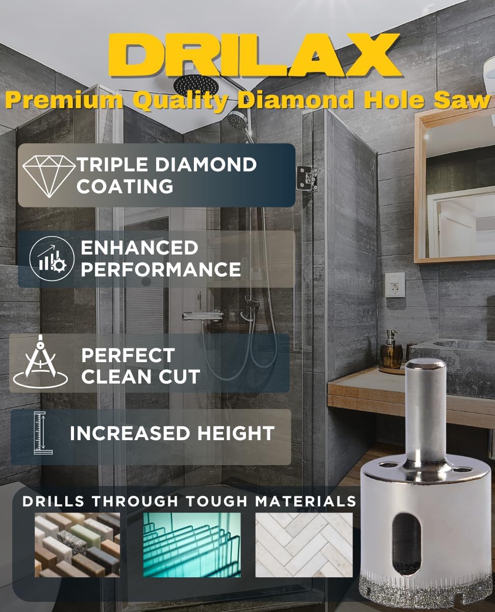 Triple diamond coating, enhanced performance, increased height