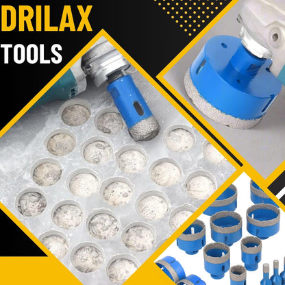 Drilling holes with an angle grinder