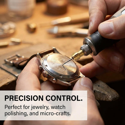 Precision control for jewelry and watch work