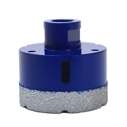 2-1/2 inch diamond hole saw, side view