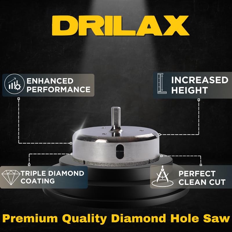 Triple diamond coating, enhanced performance, increased height, perfect clean cut