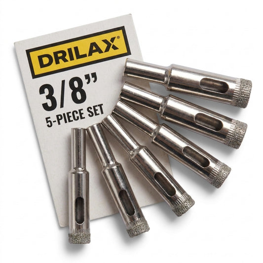3/8 inch diamond drill bit 5-pack with box