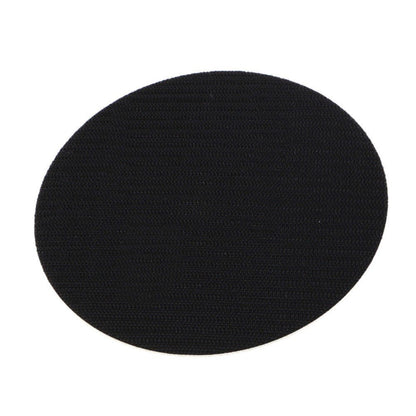 Velcro face of the 3 inch pad