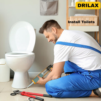 Cut tile for toilet installs