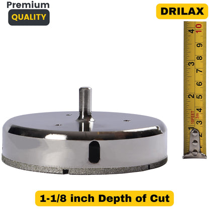 1-1/8 inch depth of cut