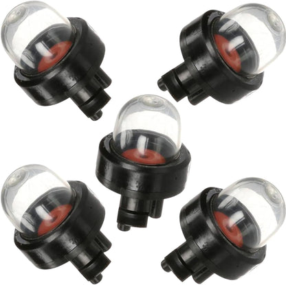 5 Snap in Primer Bulb Fuel Pump Kit For Stihl Ryobi Walbro Husqvarna Poulan Ryobi Homelite Toro Craftsman Blower Weedeater Trimmer 8Z060 Chainsaw Carburetor Sears, Echo, Troy Bilt Brush Cutters drilax-tools