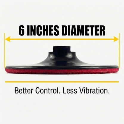 6 inch diameter low-profile pad