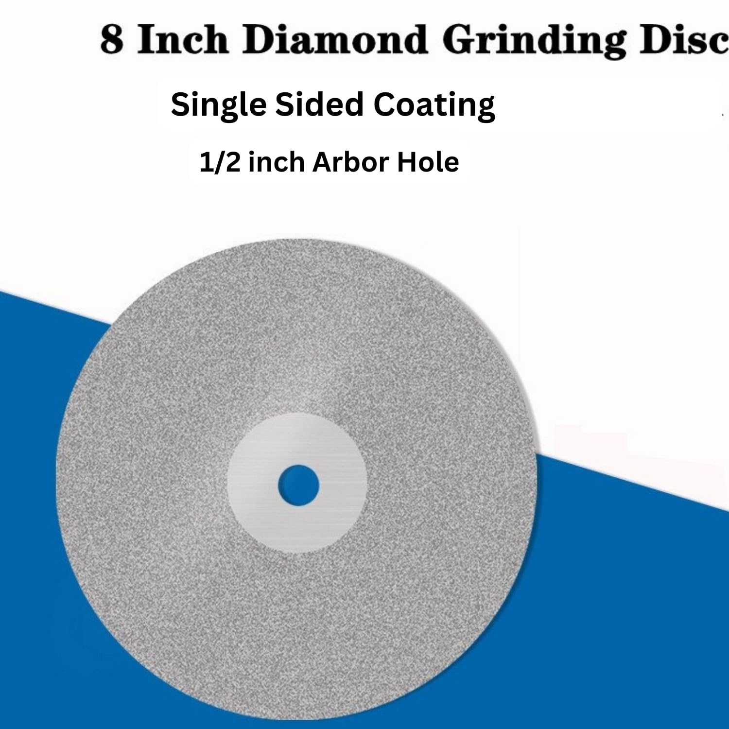 8 inch Diamond Coated Disc Grit 320 Flat Lap Disc drilax-tools