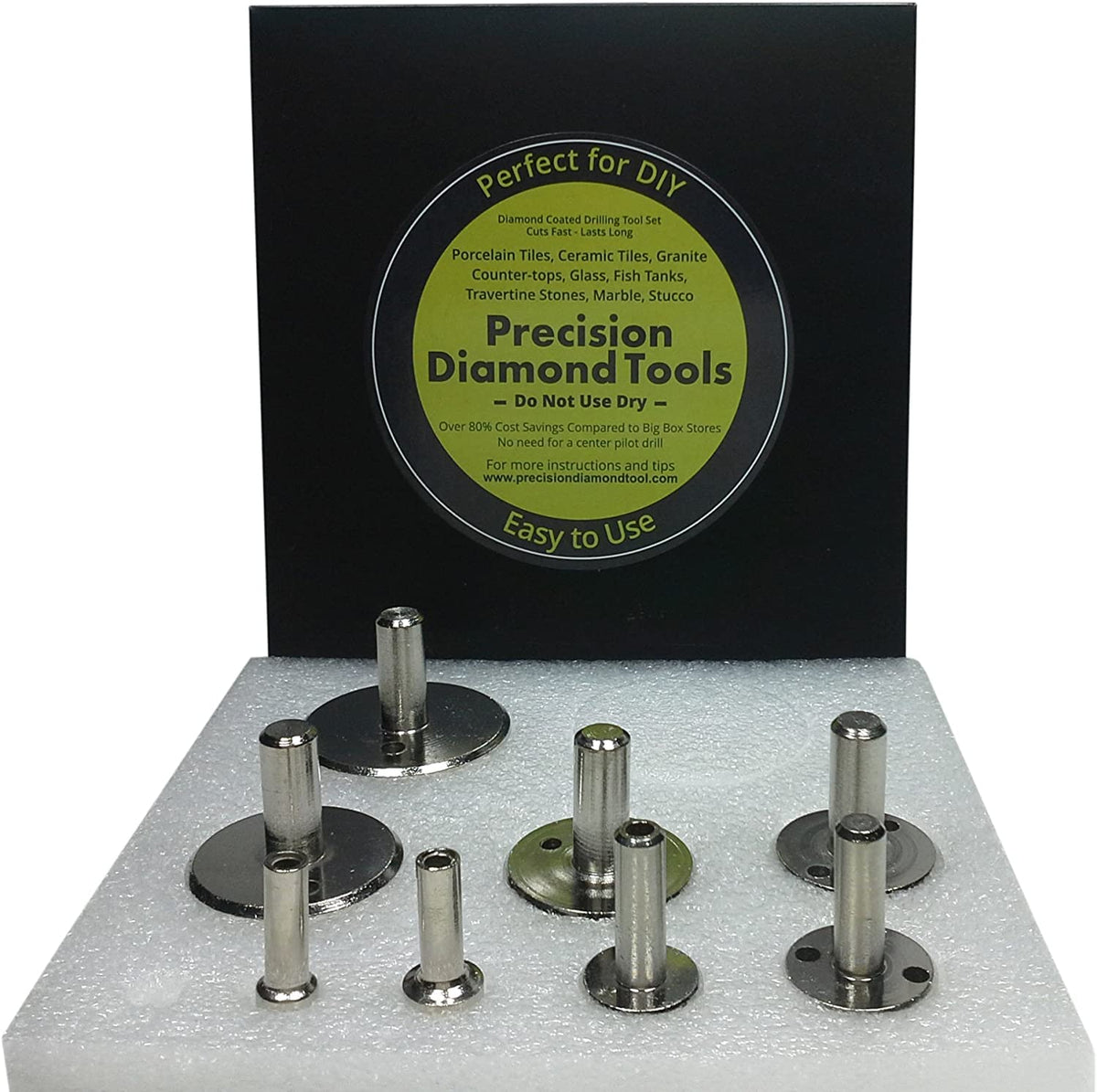 8-piece set in its storage box