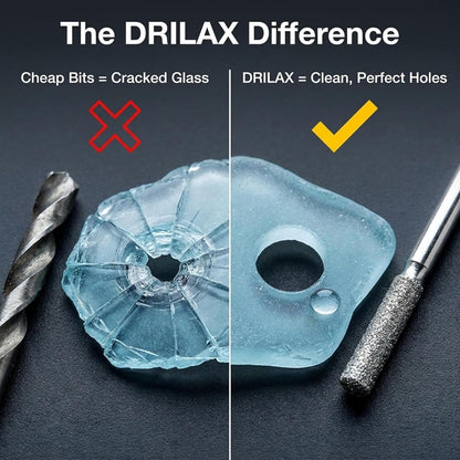 30-Piece Diamond Drill Bit Set (1mm, 2mm, 3mm) for Sea Glass, Shells & Gemstones