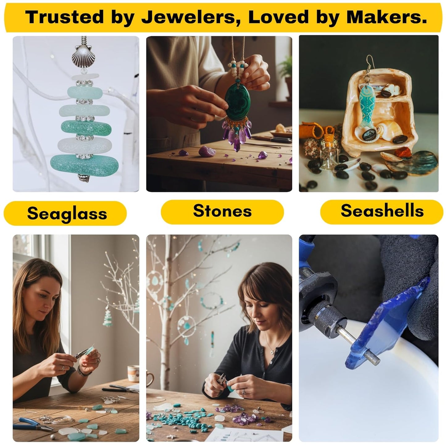 30pc 2mm & 3mm Mixed Cylindrical Diamond Burr Kit | Drilax