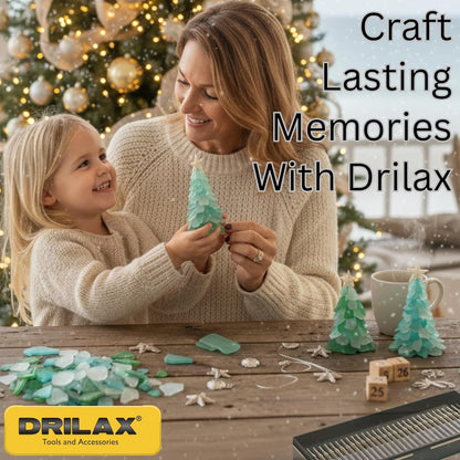 Drilax 30-Piece Diamond Drill Bits – 1mm 2mm 3mm for Sea Glass, Shells, Gemstones & Jewelry  Dremel-Compatible
