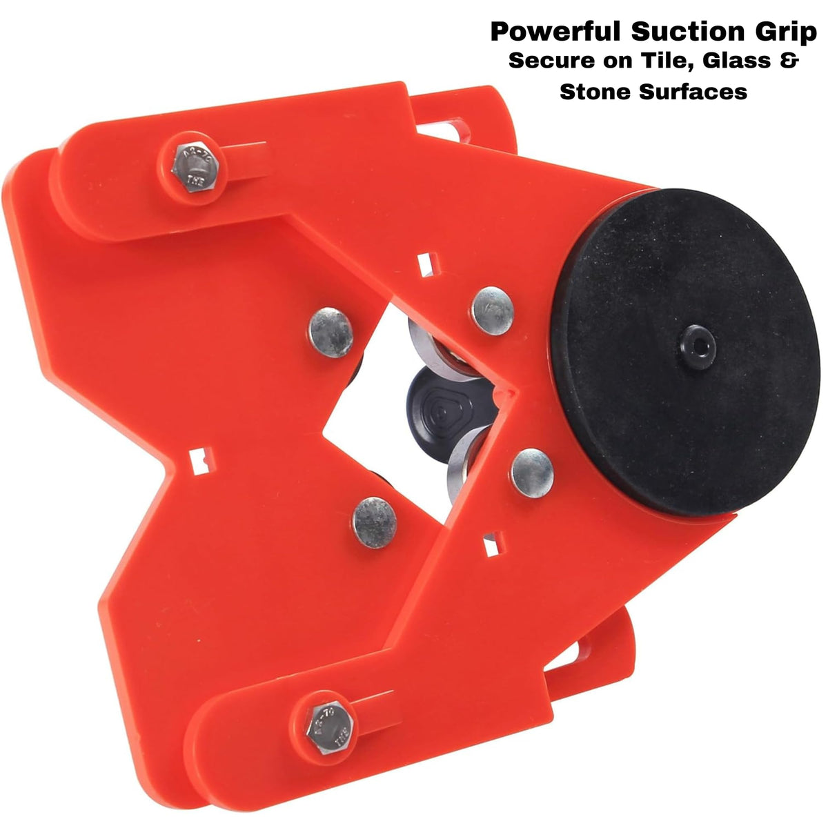 Drill guide suction cup underside