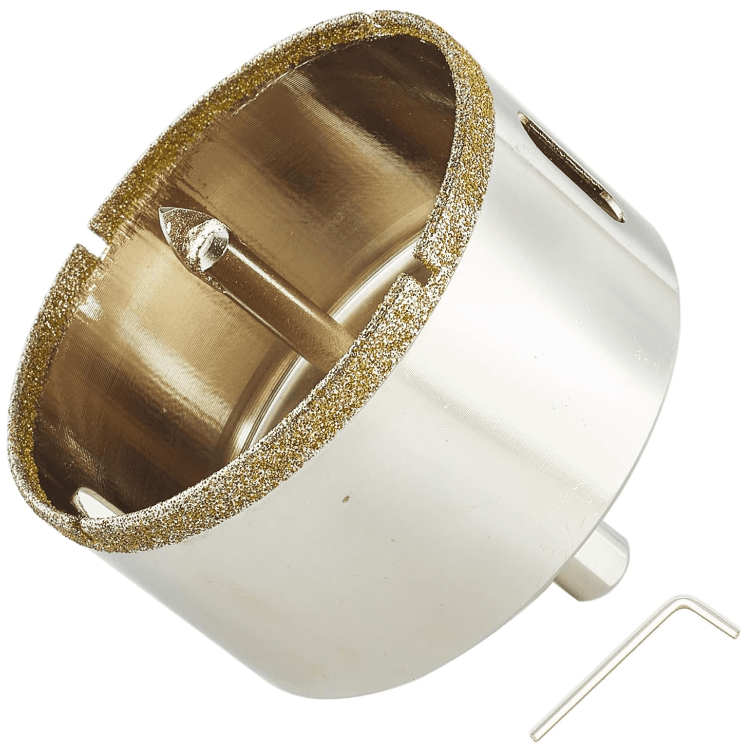 3 Inch Diamond Drill Bit with Pilot - Porcelain & Tile Hole Saw