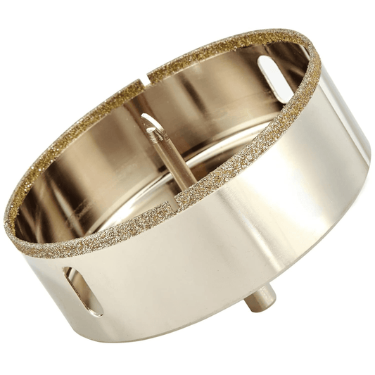 4-1/2 Inch Diamond Drill Bit with Pilot - Porcelain & Tile Hole Saw