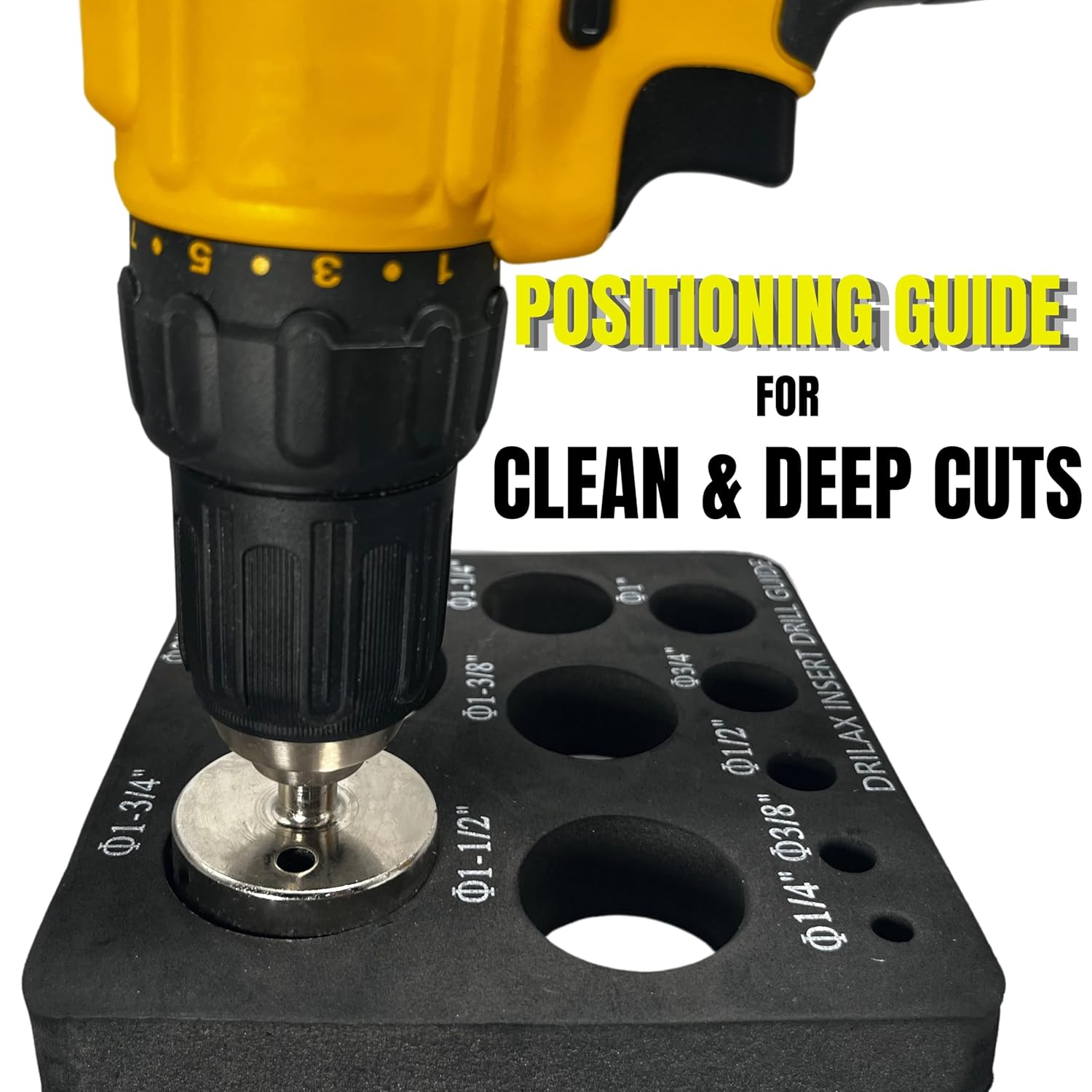 Drilax 5 Pcs Diamond Drill Bit Set 1/2" (0.5 In) Wet Use For Tiles, Glass, Fish - Foto 7