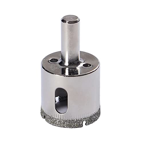 1-3/8 inch chrome diamond hole saw with 3/8 inch shank