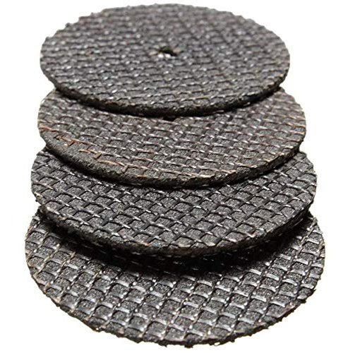 Double fiberglass-reinforced cut-off wheels stacked