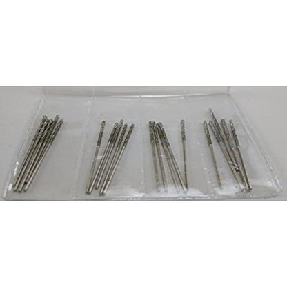 DRILAX 1mm Diamond Bits set with multiple precision drill tools for detailed hardware work