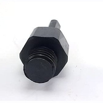 Drilax Core Drill Bit Arbor Adapter for Threaded Diamond Hole Saw 3/8" Triangle to 5/8" 11 Male Drill Sanding Attachment Arbor Shaft Adapter drilax-tools